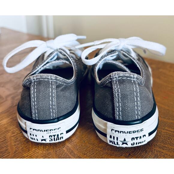 Kids' Chuck Taylor All Star Low Top Sneakers, Gray, Size 13 - Picture 4 of 5